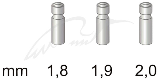 Втулка для резинки Stonfo 3 Metal Tip Guides 1.8мм