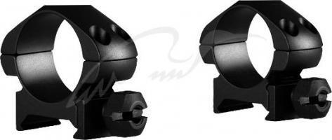 Кільця Hawke Precision Steel. d - 25.4 мм Low. Weaver/Picatinny