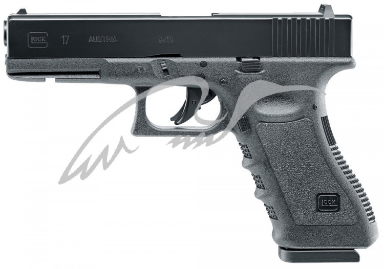 Пістолет пневматичний Umarex Glock 17 Grey Blowback кал. 4.5 мм Pellet+ВВ Пістолет пневматичний Umarex Glock 17 Grey Blowback кал. 4.5 мм Pellet+ВВ