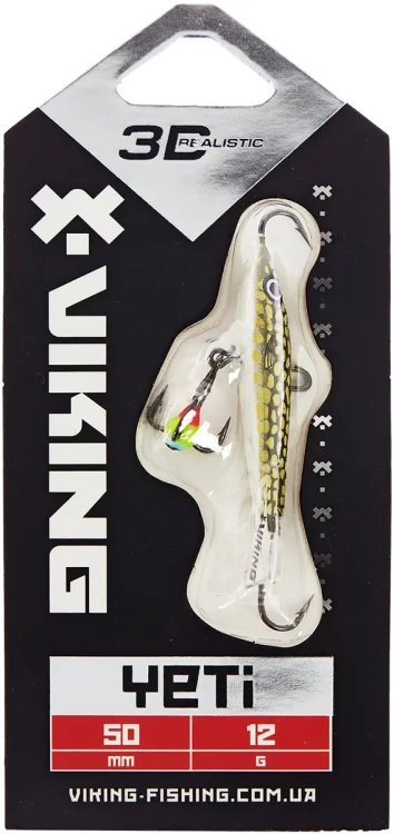 Балансир Viking Fishing Yeti Ice Jig 50mm 12.0g #13 Just Pike