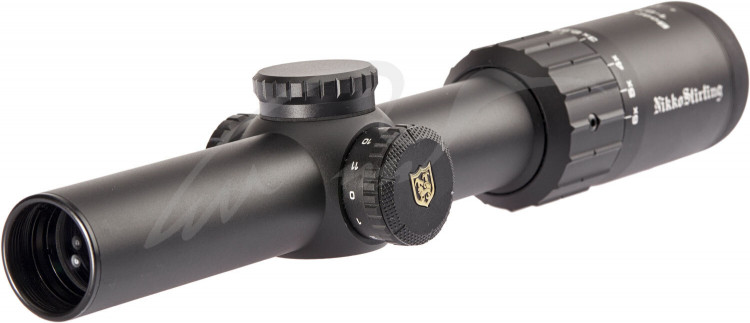 Приціл Nikko Stirling Boar Eater 1-6х24 з підсвіткою. Сітка - 4 Dot