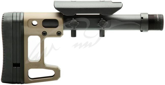 Приклад MDT Skeleton Rifle Stock LITE. Матеріал - алюмінієвий сплав 6061-Т6. Колір - пісочний