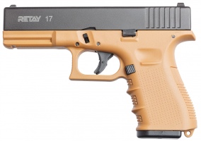 Пистолет стартовый Retay G17 кал. 9 мм. Цвет - tan.