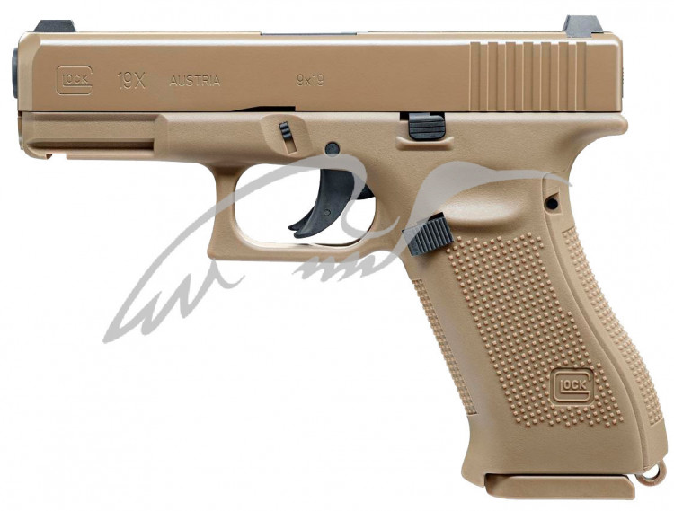 Пістолет пневматичний Umarex Glock19X Tan кал. 4.5 мм ВВ