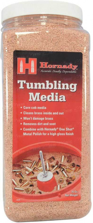 Наповнювач для тумблера Hornady ONE SHOT Tumbling Media 76 унцій/ 2155 г