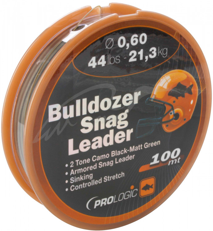 Шоклидер Prologic Bulldozer Snag Leader 100m (Camo) 0.50mm (Camo) 32lb/15.6kg