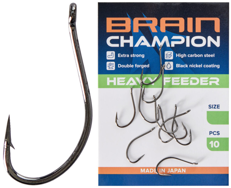 Гачок Brain Champion Heavy Feeder #4 (10 шт/уп)