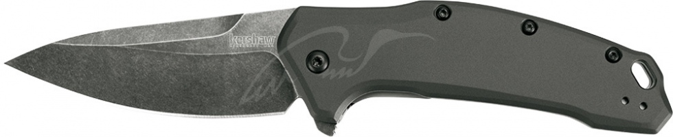 Нож Kershaw Link - Gray Aluminium Blackwash Нож Kershaw Link - Gray Aluminium Blackwash