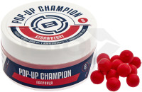 Бойлы Brain Champion Pop-Up Strawberry (клубника) 12mm 34g