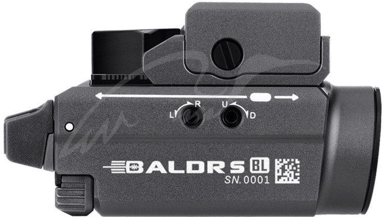 Ліхтар Olight Baldr S blue light. Gunmetal grey