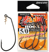 Крючок Decoy Worm30 Makisasu Hook #4/0 (3 шт/уп)