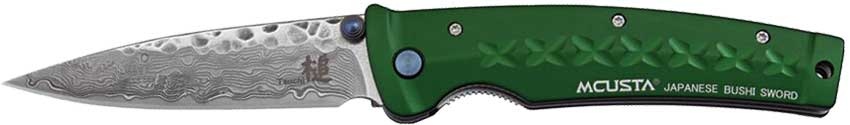 Нож MCUSTA Fusion Damascus ц: зеленый