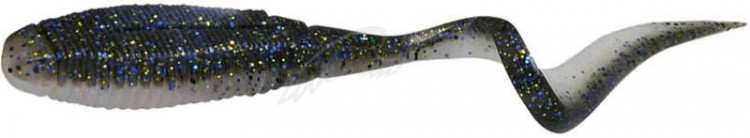 Силікон Jackall Rhythm Curly 5" Bluegill/Pearl White (5шт/уп)