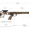 Ложе MDT HS3 для Tikka T3 SA FDE