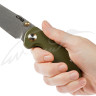 Ніж CJRB Maileah Large SW Green