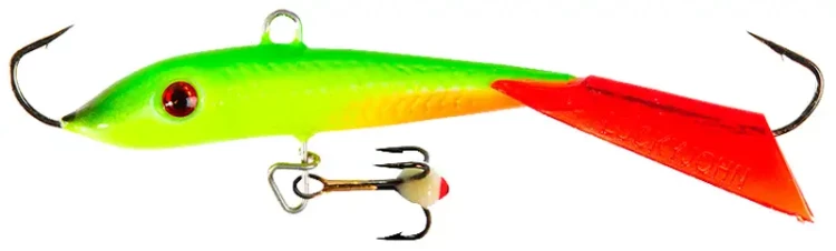 Балансир Lucky John Fin 3 (з трійником) 40mm 4.0g #26RT Балансир Lucky John Fin 3 (з трійником) 40mm 4.0g #26RT