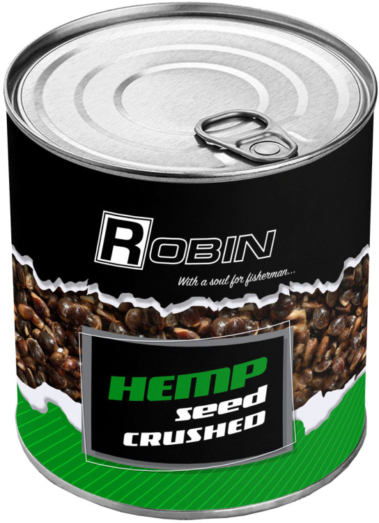 Конопля Robin Дробленая 900мл (ж/б)