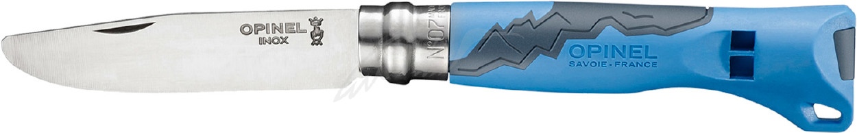 Ніж Opinel №7 Outdoor Junior. Колір - блакитний