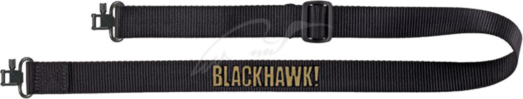 Ремінь рушничний BLACKHAWK! Mountain Sling двоточковий чорний