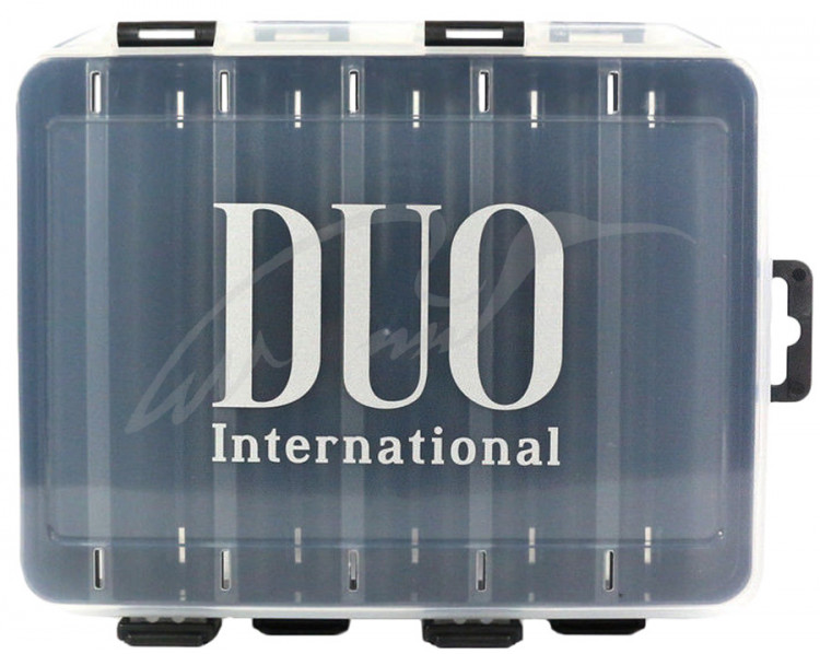 Коробка DUO Reversible Lure Case 145 Pearl Black/Clear