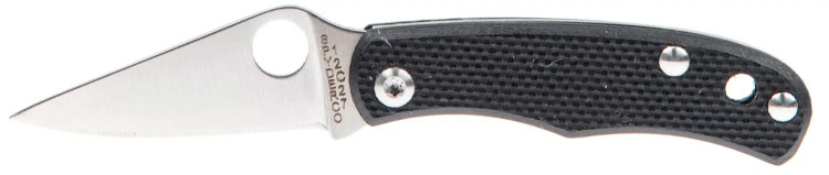 Ніж Spyderco Bug 12C27 G-10 Black