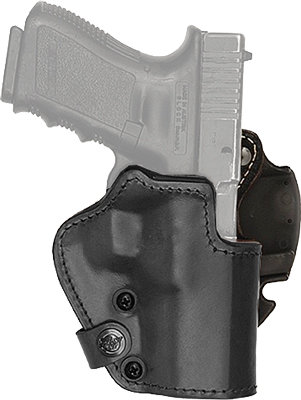 Кобура Front Line LKC для Glock 17/22/31. Матеріал - Kydex/шкіра/замша. Колір - чорний