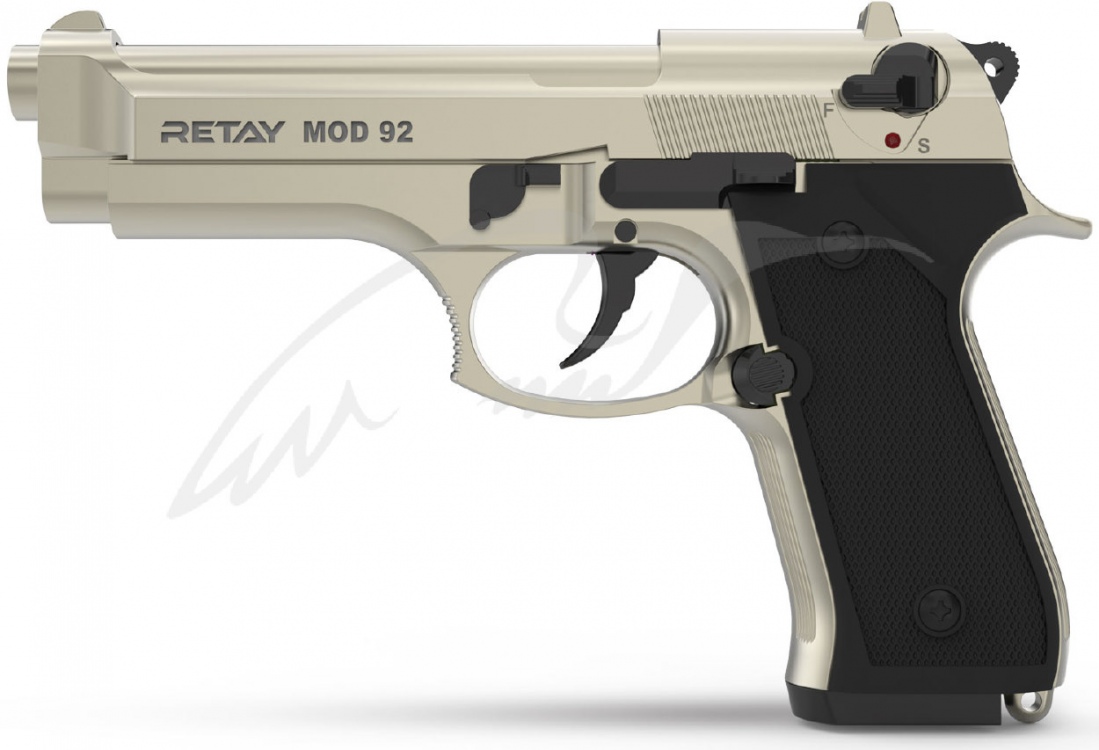 Пистолет стартовый Retay Mod.92 White