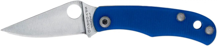 Нож Spyderco Bug 12C27 G-10 Blue