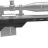 Ложа MDT LSS-XL для карабинов Howa 1500/Weatherby Vanguard Short Action. Материал - алюминий. Цвет - черный