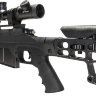 Ложа MDT LSS-XL для карабинов Howa 1500/Weatherby Vanguard Short Action. Материал - алюминий. Цвет - черный