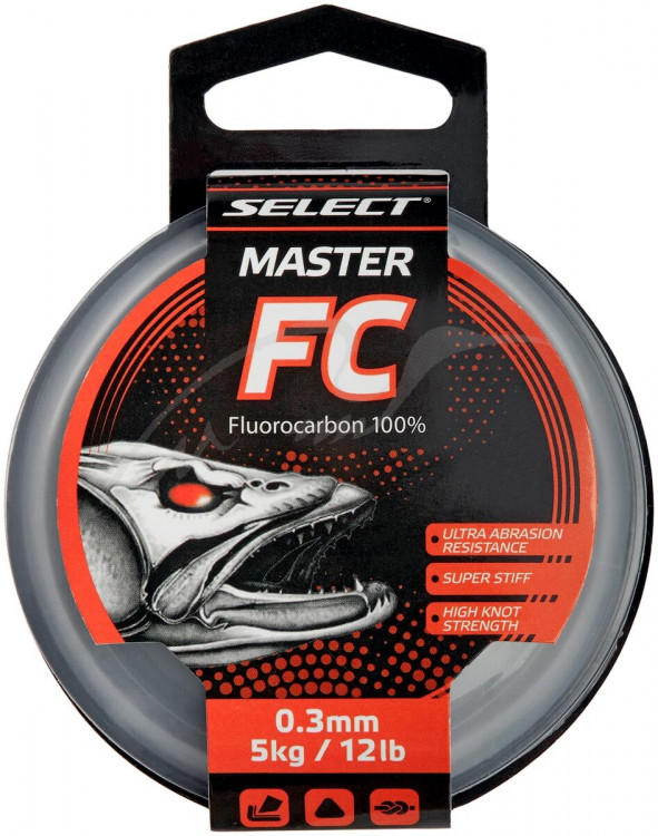 Флюорокарбон Select Master FC 10m 0.175mm 5lb/2.16kg