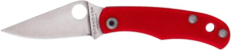 Нож Spyderco Bug 12C27 G-10 Red Нож Spyderco Bug 12C27 G-10 Red