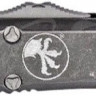 Ніж Microtech Ultratech Drop Point Stonewash. Колір: distressed black