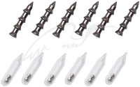 Набор Savage Gear Rattle & Spike Kit 1.9g шумовая капсула и утяжелитель (6+6 шт/уп)