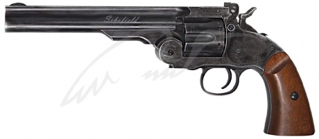 Револьвер пневматический ASG Schofield 6" Корпус - металл
