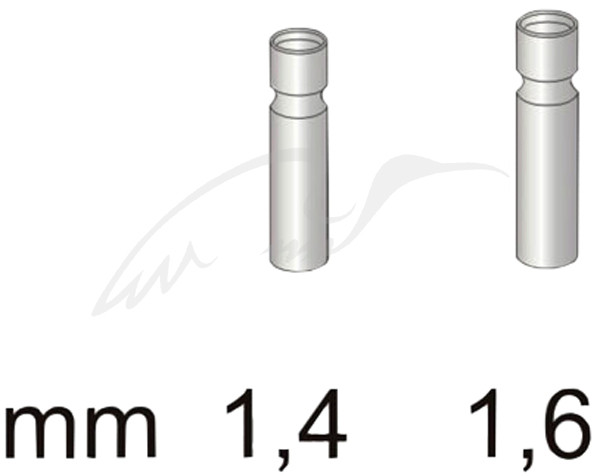 Втулка для резинки Stonfo 3-1 Metal Tip Guides 1.6мм