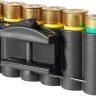 Патронташ FAB Defense на 6 патронів 20 кал. Колір - чорний,на планку Пікатінні