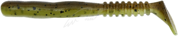 Силикон Reins Rockvibe Shad 2" B08 Green Pumpkin Chart Melon (16 шт/уп.)