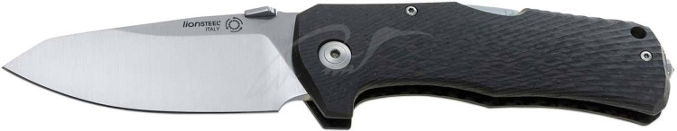 Нож Lionsteel TM1 CS Solid LockBack Carbon Fiber Satin