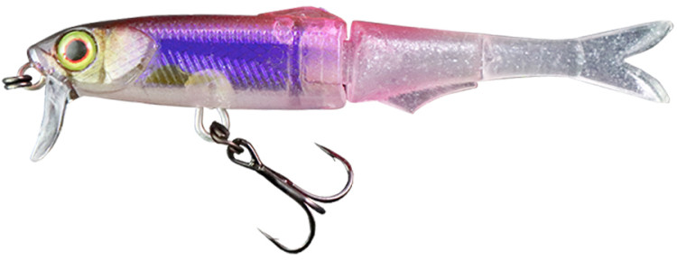 Воблер Jackall Hamply 65F 65mm 2.2g Pol Clear Pink Wakasagi Воблер Jackall Hamply 65F 65mm 2.2g Pol Clear Pink Wakasagi