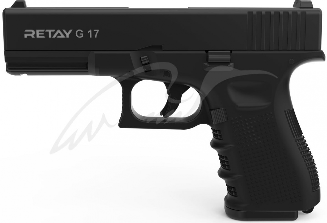 Пистолет стартовый Retay G 17 кал. 9мм. Цвет - Black