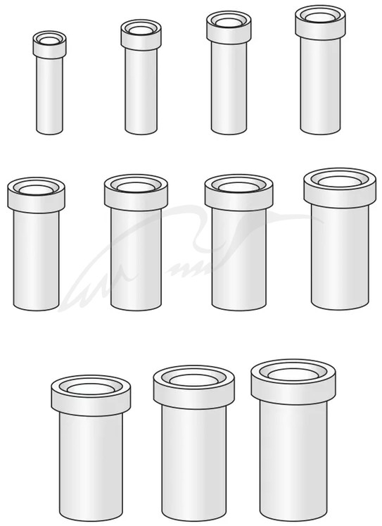 Втулка для резинки Stonfo 368 Internal PTFE Tip Bushes 1.7мм