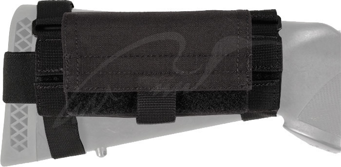 Патронташ на приклад BLACKHAWK! Buttstock Shotgun Shell Pouch (на 5 патронов). Цвет - черный