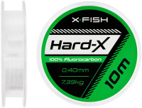 Флюорокарбон X-Fish Hard-X 10m (clear) 0.40mm 7.39kg