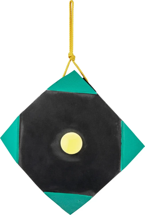 Мишень для стрельбы Yate Cube Polimix 8. 30x30x30 см. 40 lbs Black / Green