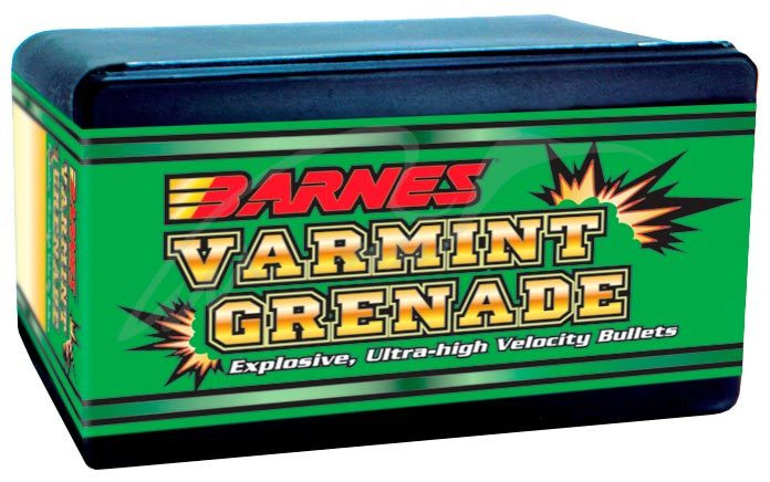 Пуля Barnes Varmint Grenade FB кал. 224 масса 2,33 г/ 36 гран