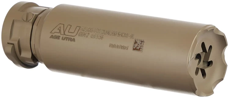 Саундмодератор Ase Utra DUAL556-S-BL GEN2 Short FDE