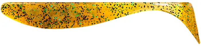 Силикон FishUP Wizzle Shad 3" #036 - Caramel/Green & Black (8шт/уп)