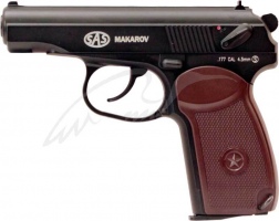 Пистолет пневматический SAS Makarov. Корпус - металл
