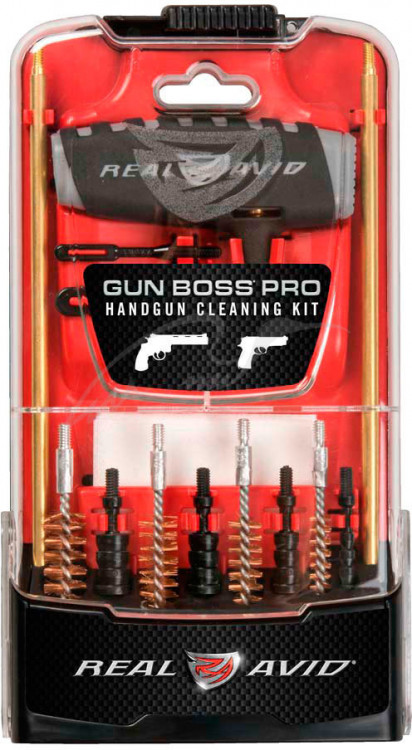 Набор для чистки Real Avid Gun Boss Pro Handgun Cleaning Kit